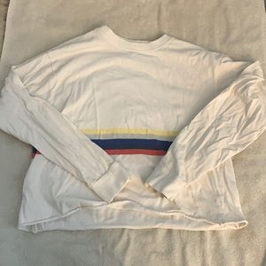 brandy melville long sleeve crop